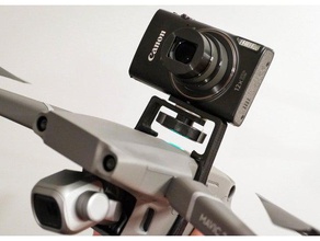 dji In mavic 2 prozoom kamera monte edin rc araç zoom 3d print model - Mito3D