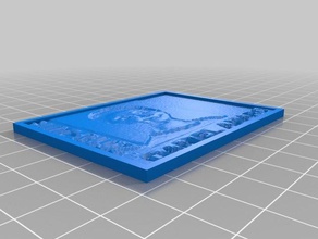 mi personalizados lithopane 2d arte 3d print model - Mito3D