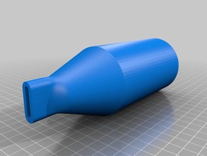charque arma a cozinha jantar mão de imprensa irregular bico da bomba carne tubo 3d print model - Mito3D