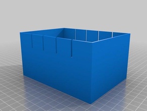 my customized card organizer board game box games 3d print model - Mito3D