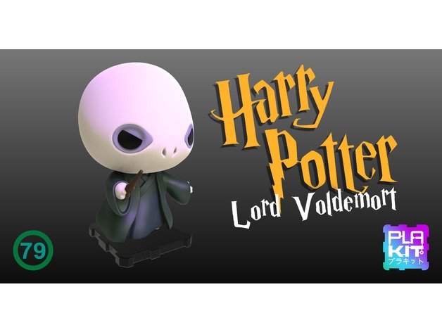 harry potter lord voldemort toys games action figure collectible collection figurine harrypotter miniature nsfw plakit purakito tom riddle toymaker 3D print model - Mito3D