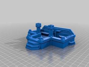 lighted dwarven steam baths 3d printing 28mm dnd miniature miniatures pathfinder 3d print model - Mito3D