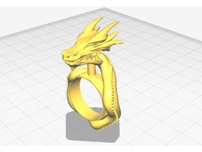 anillo dragón cliproach clip diy el cigarrillo de jugador humo hábito fumar en pipa 3d print model - Mito3D