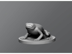kurbağa oyuncaklar oyunlar dd dungeons dragons düşman masa 3d print model - Mito3D
