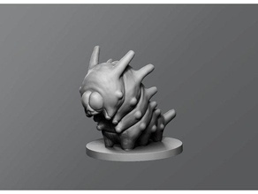 caterpillar los juguetes juegos dd dungeons dragons enemigo mesa 3d print model - Mito3D