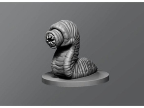 leech toys games dd dungeons dragons enemy tabletop 3d print model - Mito3D