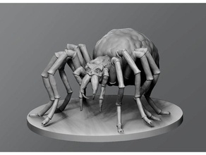 skullspider - Spielzeug Spiele dd dungeons dragons Feind Tischplatte 3d print model - Mito3D