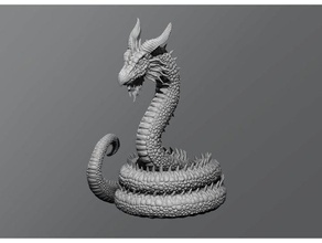 wurm toys games dd dungeons dragons enemy tabletop 3d print model - Mito3D