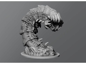 viola worm i giocattoli giochi dd dungeons dragons nemico tavolo 3d print model - Mito3D