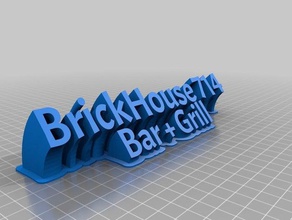 bh office personalizzato 3d print model - Mito3D
