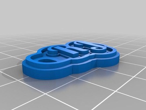 rj i portachiavi personalizzato 3d print model - Mito3D