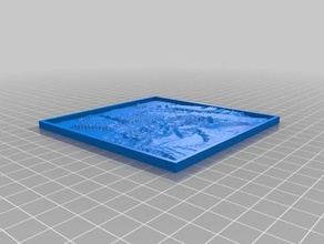 bridge 2d art customized 3d print model - Mito3D