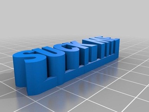 me chupar esculturas personalizado 3d print model - Mito3D