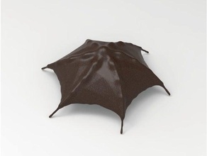 aile-comme parapluie art la créature générative sauterelle 3d print model - Mito3D