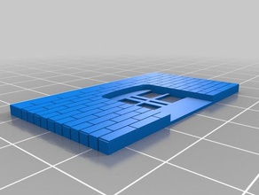 1x4b Gebäude Strukturen angepasst 3d print model - Mito3D