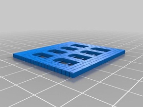 2x4b edifícios estruturas personalizado 3d print model - Mito3D