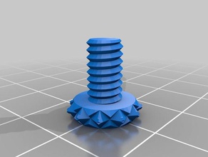 customized camera screw narrow parts 3d print model - Mito3D