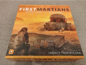 primeiro marcianos aventuras planeta vermelho jogo inserir brinquedo os acessórios boardgame insere de tabuleiro caixa 3d print model - Mito3D
