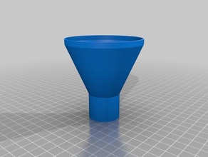 parametric funnel tools openscad 3d print model - Mito3D