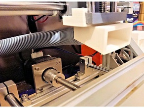 simple cnc extracteur de fumées découpe au laser pièces coupeur 3d print model - Mito3D