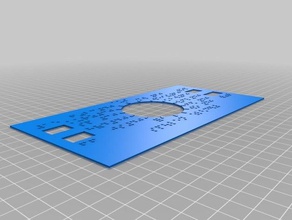 bauknecht lavatrice braille quadrante bagno 3d print model - Mito3D