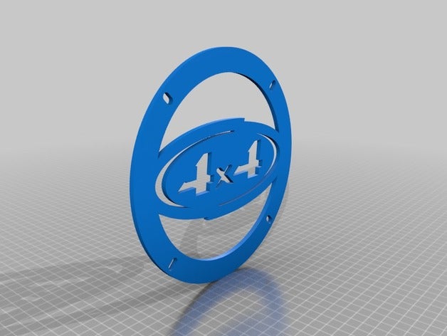 griglia altoparlante audio 3D print model - Mito3D