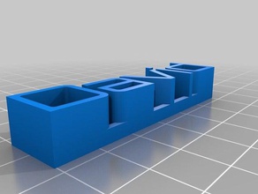 my customized 3d name plate david sculptures 3d print model - Mito3D