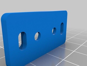merlinlion laser Endanschlag Klammer Teile 3d print model - Mito3D