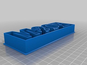fo&m-cookie-cutter Küche Essen angepasst 3d print model - Mito3D