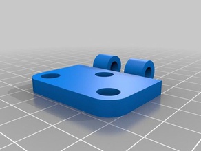 40mm male m3 hinge parts customized 3d print model - Mito3D
