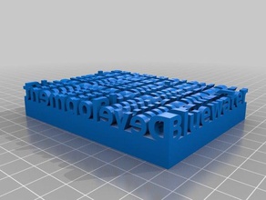 bw-abw Skulpturen angepasst 3d print model - Mito3D