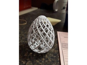 specchio elica reticolo uovo di drago sculture art fantasia la matematica 3d print model - Mito3D