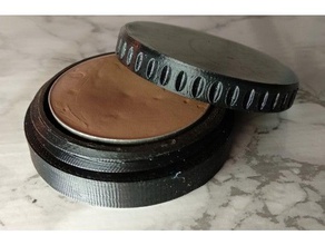 caso del mac pro paleta de recarga pan 44mm los contenedores el maquillaje makeupbox titular 3d print model - Mito3D