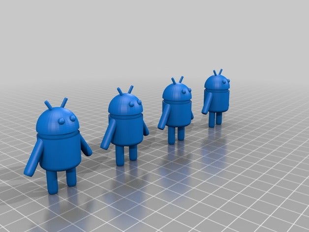 android mobil telefon 3D print model - Mito3D