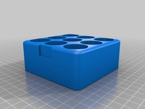 óleos essenciais caixa organização 3d print model - Mito3D