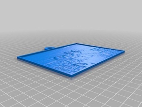 il mio personalizzato lithopane 2 d arte 3d print model - Mito3D