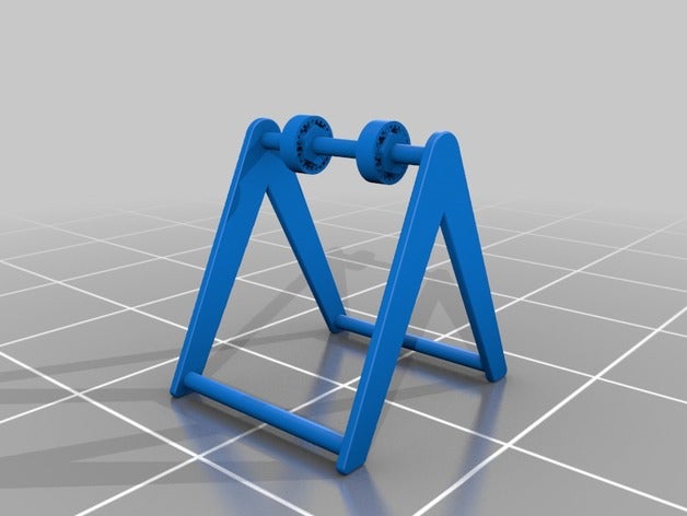 porta bobina 3d la stampante accessori 3D print model - Mito3D