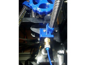 ender 3pro threaded filament guidescrew guard 3d printer parts 3 pro 3d print model - Mito3D