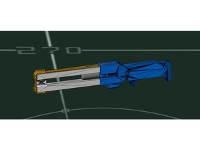 peace walker stun-Stab verstärkt Requisiten metal gear solid 3d print model - Mito3D