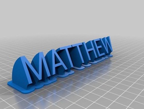 5 office customized 3d print model - Mito3D