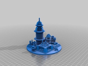 futuro 400 a arte personalizado 3d print model - Mito3D