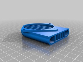 caché ventilo alim ender 3 d de la impresora partes ender3 ventilador 3d print model - Mito3D