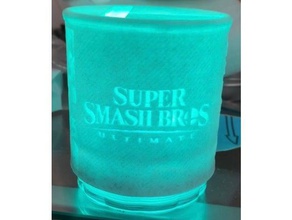 super smash bros ultimate lithophane video-Spiele Licht video-Spiel 3d print model - Mito3D