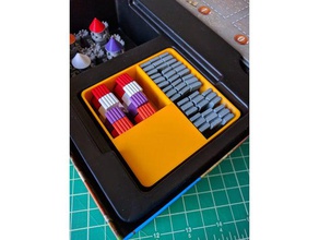 queendomino moneta parti vassoi giochi consiglio gioco da tavolo boardgames accessori inserti di inserire 3d print model - Mito3D