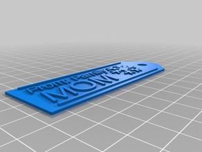 family mom snow flake signs logos customized 3d print model - Mito3D