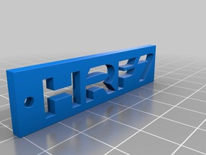 hrf7 signs & logos 3d print model - Mito3D