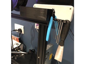 creality ender 3 pro tools cuadro Impresora 3d accesorios de la herramienta 3d print model - Mito3D