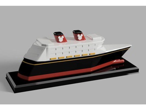 Kreuzfahrtschiff ornament Dekor 3d print model - Mito3D
