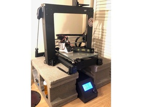 arka mount -- temiz z ekseni 3d yazıcı aksesuarları parçaları modifiye monoprice makerselect wanhao teksir i3 3d print model - Mito3D