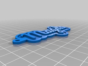 magda llaveros personalizado 3d print model - Mito3D